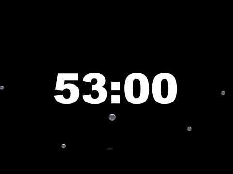 53 Minute Timer Video