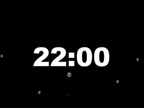 22 Minute Timer Video