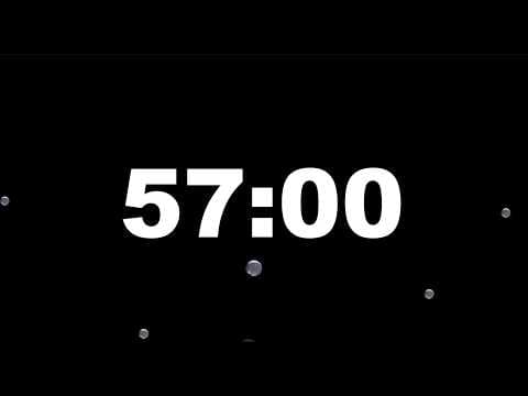 57 Minute Timer Video