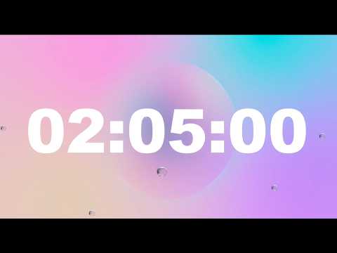 2 Hour 5 Minute Timer Video