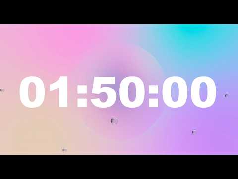1 Hour 50 Minute Timer Video