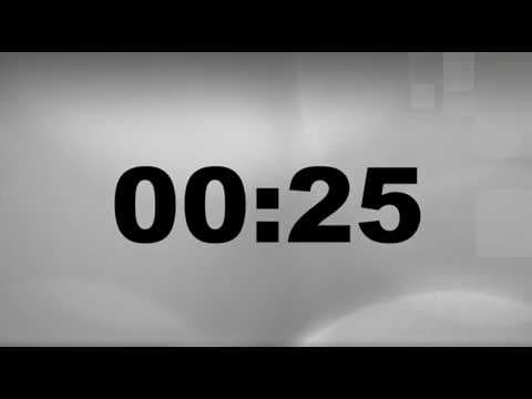 25 Second Timer Video