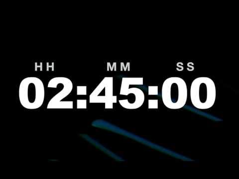 2 Hour 45 Minute Timer Video