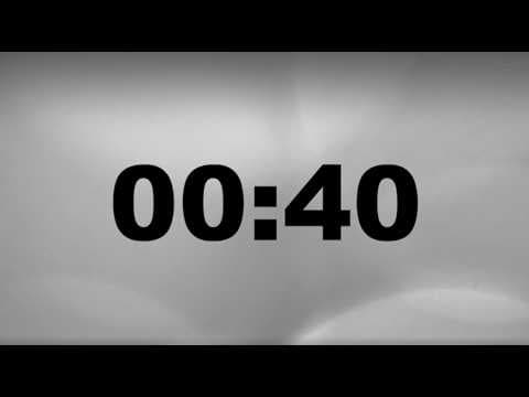 40 Second Timer Video