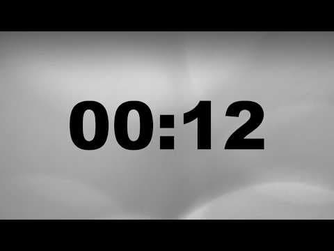 12 Second Timer Video