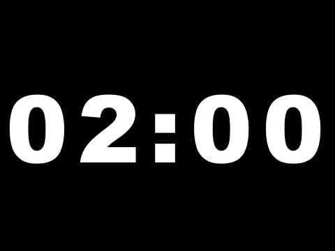 2 Minute Timer Video