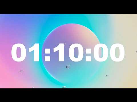 1 Hour 10 Minute Timer Video