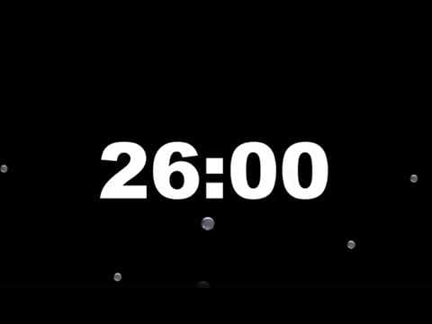 26 Minute Timer Video