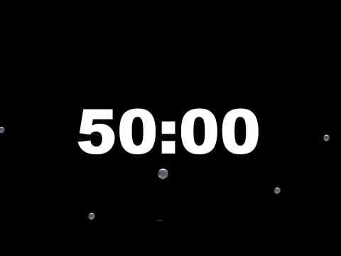 50 Minute Timer Video