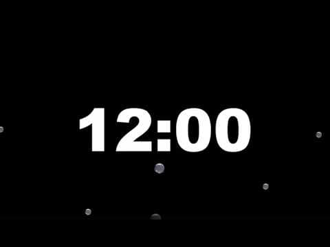 12 Minute Timer Video