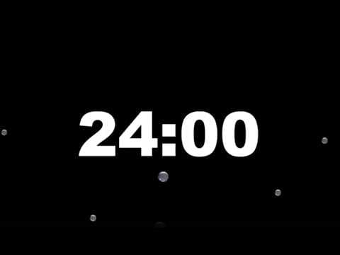 24 Minute Timer Video