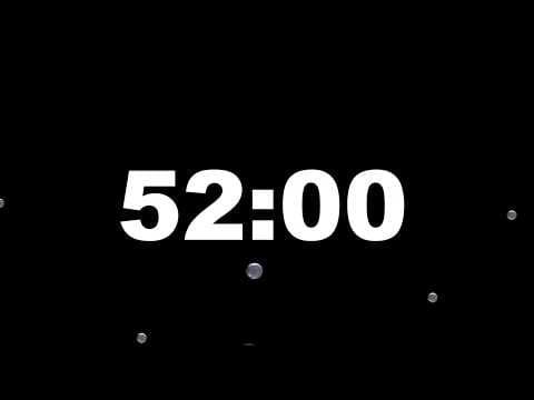 52 Minute Timer Video