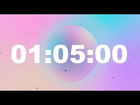 1 Hour 5 Minute Timer Video