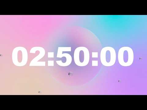 2 Hour 50 Minute Timer Video