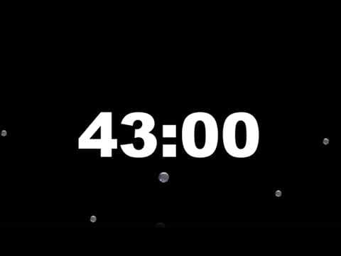 43 Minute Timer Video