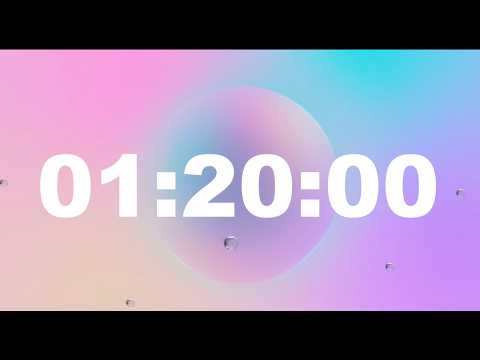 1 Hour 20 Minute Timer Video