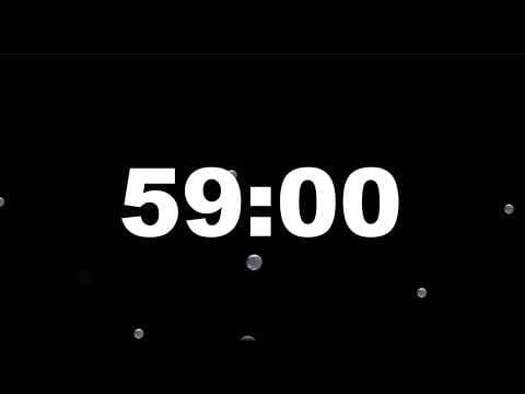 59 Minute Timer Video
